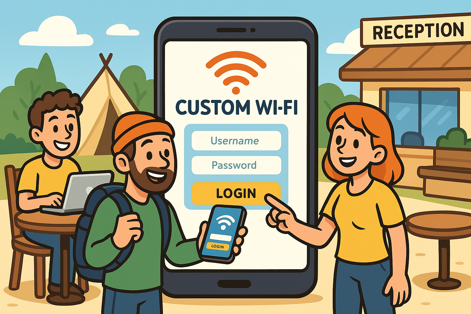 Branded Splash Portal